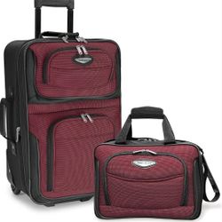 BRAND NEW..Travel Select Amsterdam Expandable Rolling Upright Luggage, Burgundy, 2-Piece Set
50+ bou