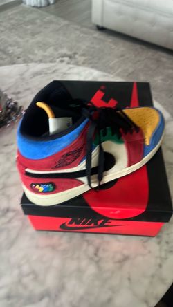 Air Jordan 1 Low Multi-Color Sneakers
