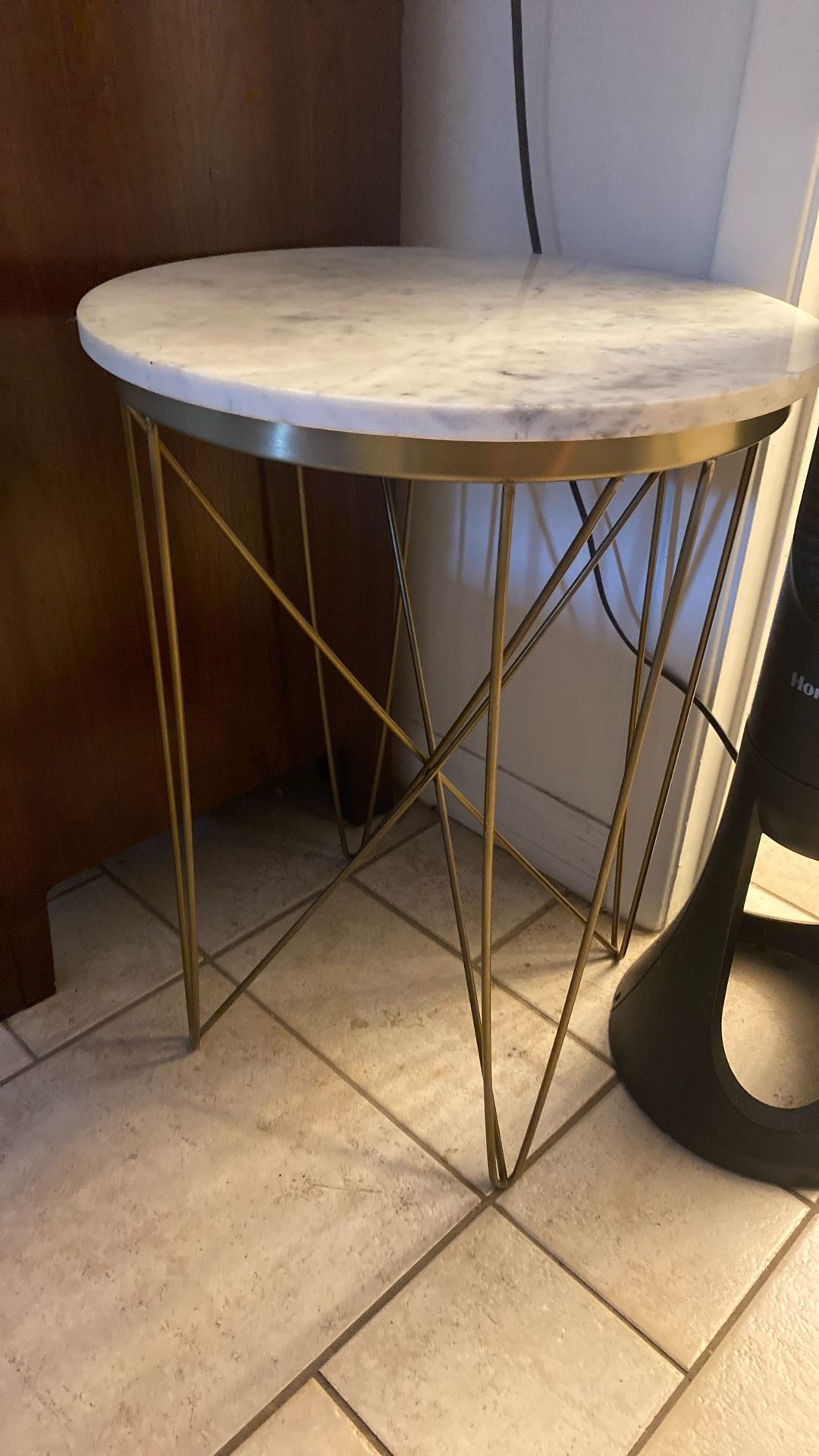 Modern Marble End Table