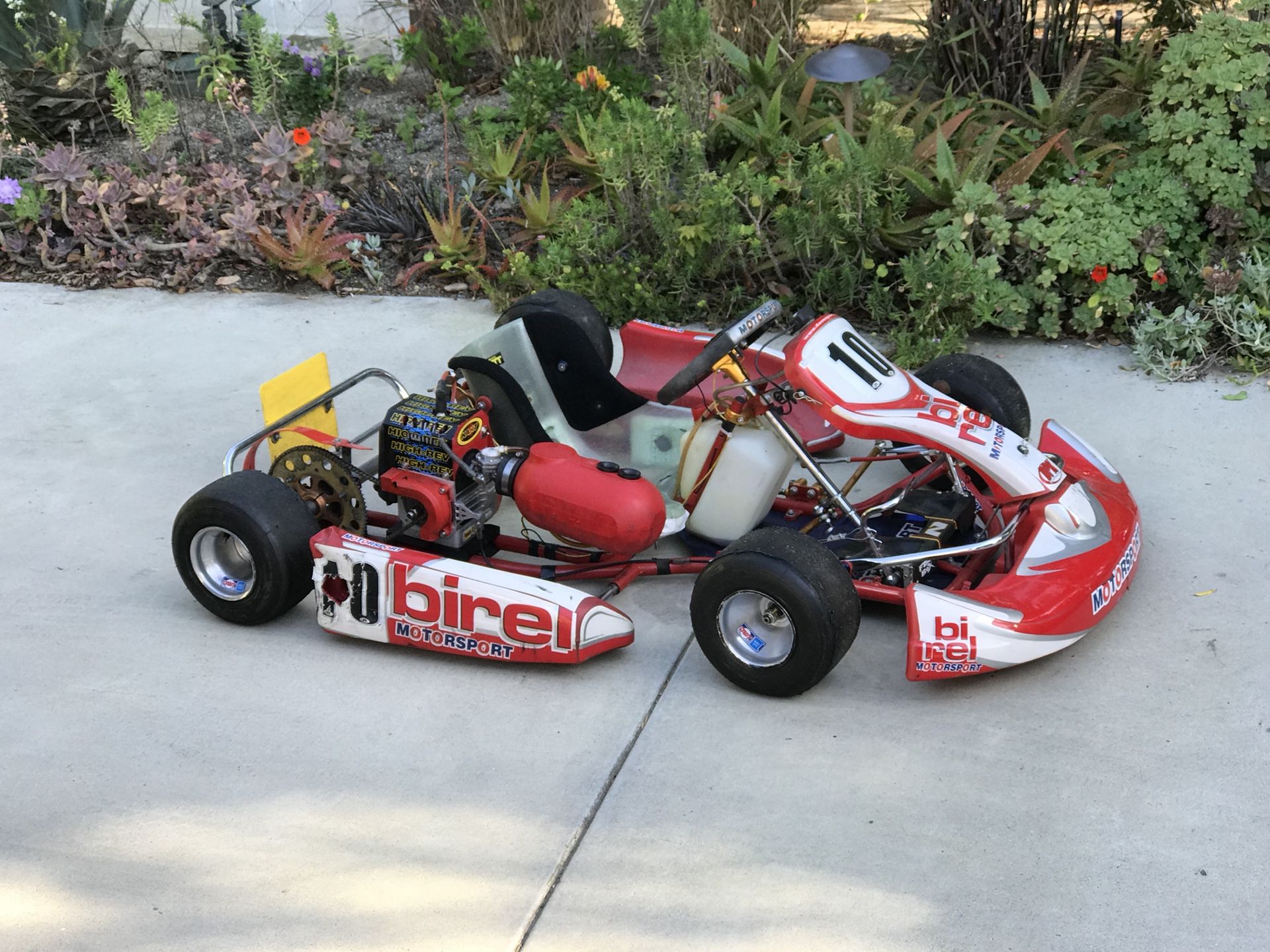 Birel Cadet 80cc 2 stroke racing go kart