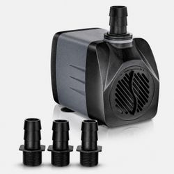 Submersible Water Pump with Nozzle Attachments