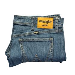Wrangler Jeans 36x29 Lot of 2 Regular Fit Blue Denim