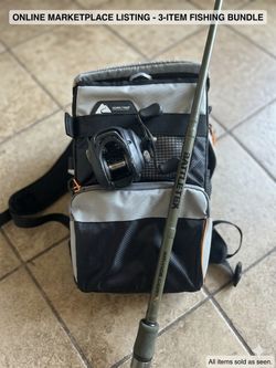 Savage Gear Battletek 7’6” Rod + Daiwa Lexa WN 300HS Reel + FREE Ozark Trail Fishing Bag