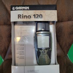 Garmin rino 120 2 way radio & GPS