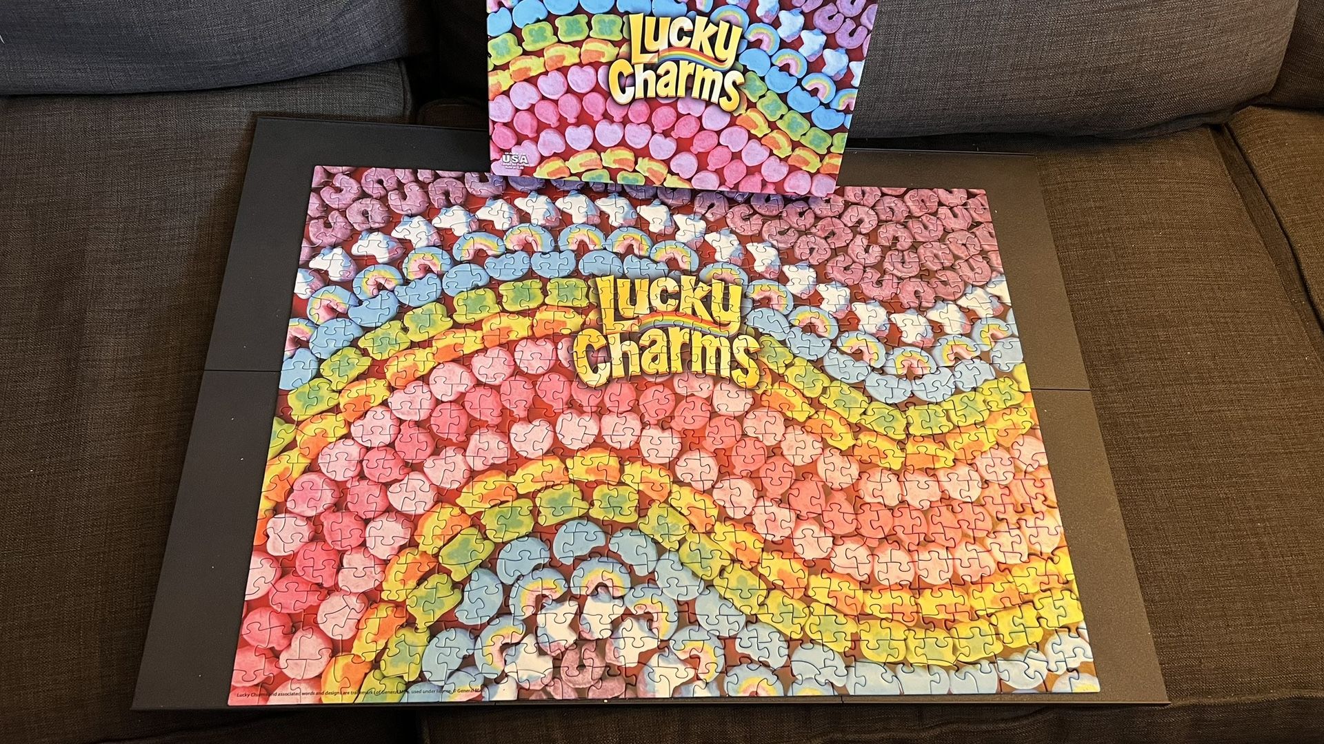 Lucky Charms Cereal Jigsaw Puzzle - 550 Pieces: 18” x 24”  
