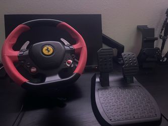 Thrustmaster Xbox Ferrari Wheel and Pedals
