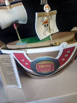 Loungefly One Piece Thousand Sunny Figural Crossbody Bag