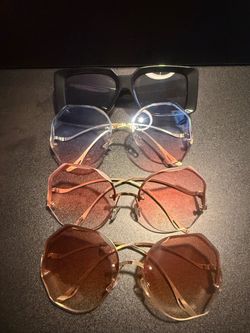Lot of 4 Fashion Sunglasses