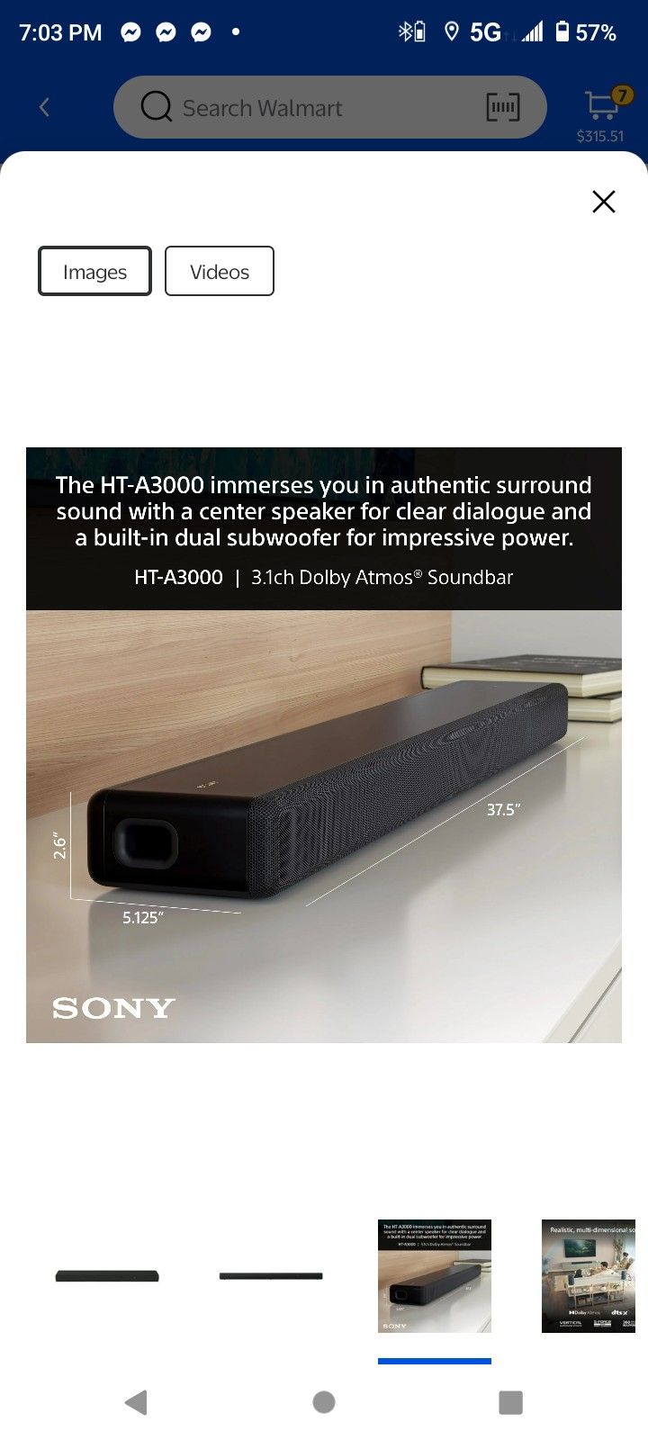 Sony HT A- 3000