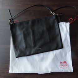 Coach Bleecker Shoulder Bag Black 