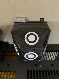 Wall mounted punching target
