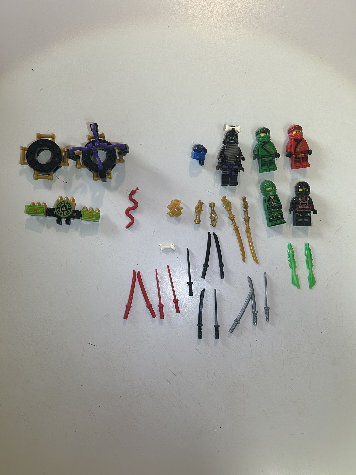 Lego Ninjago Minifigs and Accessories