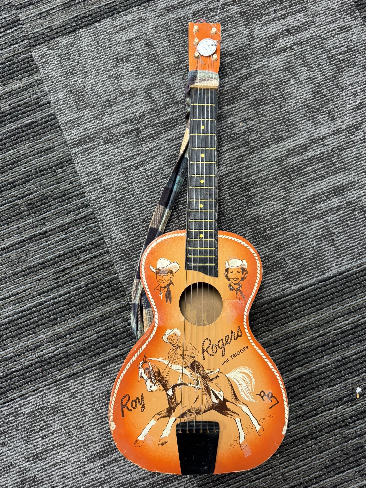 Roy Rogers Toy Guitar