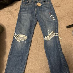 NWT Levi Low Pro Straight Jeans 
