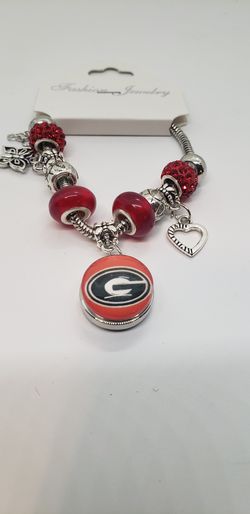 Georgia Bulldogs bracelet