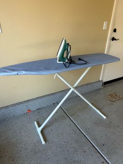 Iron and Ironing board