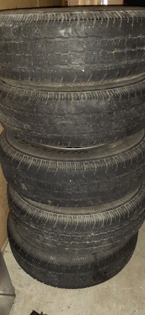 5 Rines Y Llantas 245/70/r16