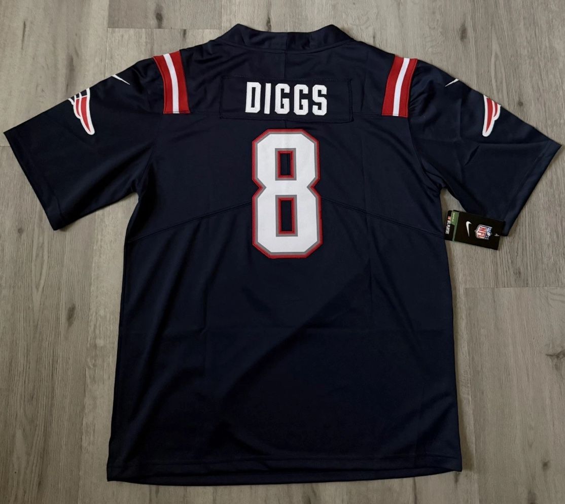 Medium Diggs Patriots Jersey