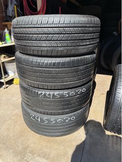 245/50R20 4 Tires