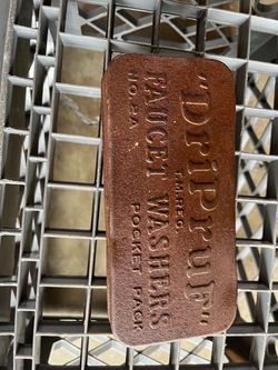 "Dripruf" Faucet Washers No. 2A Pocket Pack tin