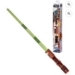 Star Wars Lightsaber Forge Kyber Core Kelnacca, Green Customizable Electronic Lightsaber