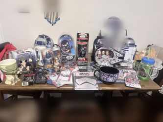Star Wars Bundle Lot - Toys, Mugs, Notebooks & More