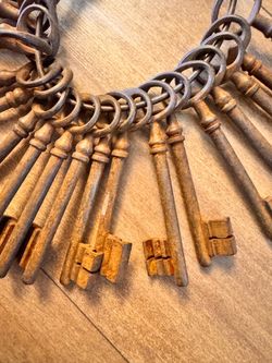 Prison 1800th iron keys