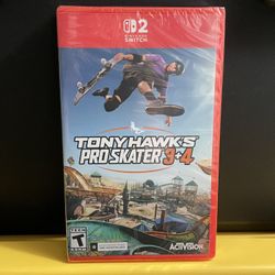 NEW Tony Hawk’s Pro Skater 3 and 4 for Nintendo Switch 2 video game console system Hawk + Hawks