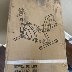 Brand new Marcy ME709 Resistance Magnetic Recumbent Bike