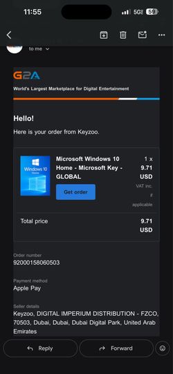 windows 10 home activation key