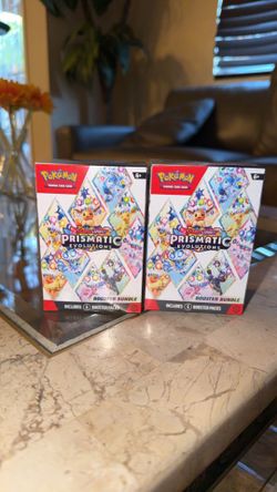 2 Prismatic Evolutions Booster Bundles