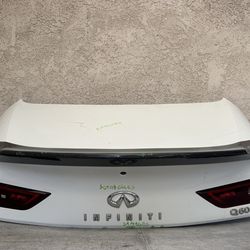 2017 2018 2019 2020 2021 2022 INFINITI Q60 TRUNK LID OEM * COMPLETE *