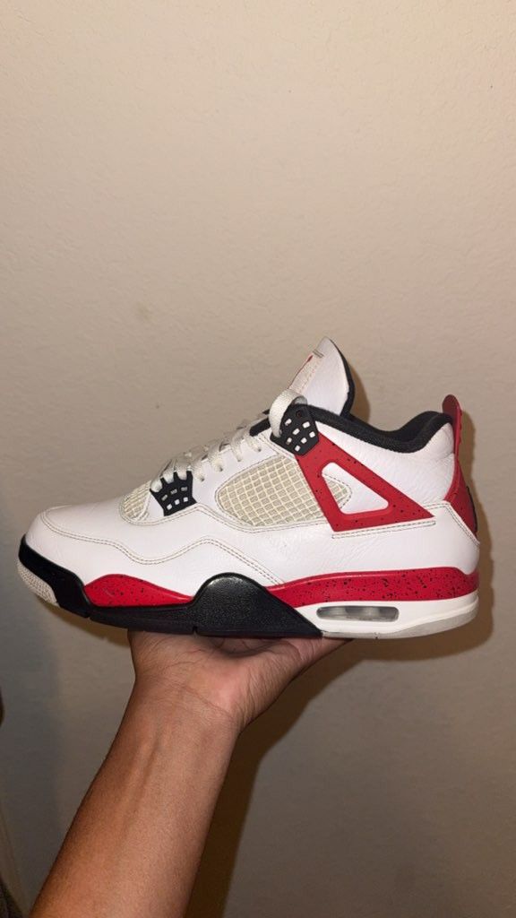 Jordan 4 Red Cement