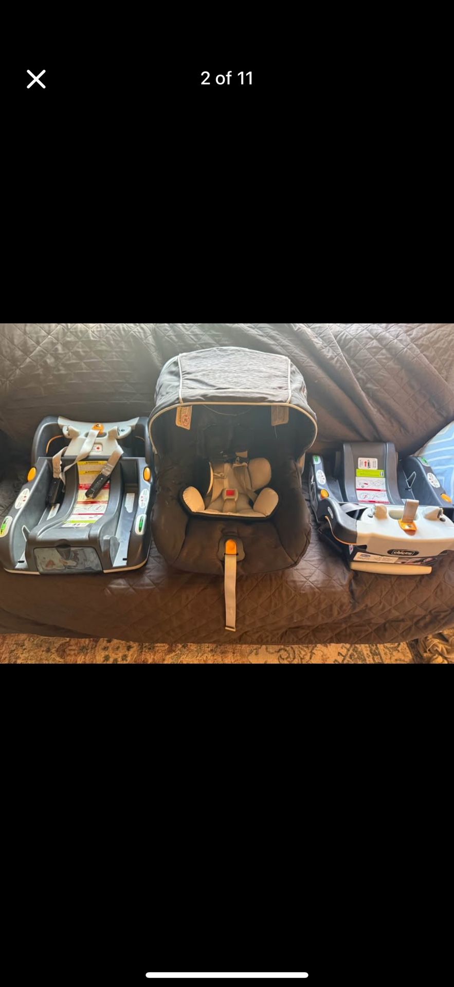 Chicco Keyfit 30 Car Seat And Two Bases