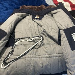 MENS CARHARTT JACKET AND LONG SLEVES 