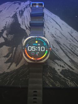 Samsung galaxy watch ultra titanium 27MM lightly used