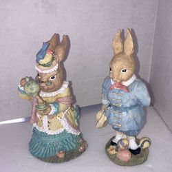 NEW Vintage Victorian Elizabeth Longears And Bentley Bunny 