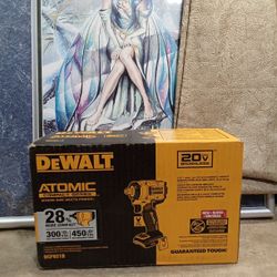 NEW DEWALT 20V BRUSHLESS ATOMIC 1/2 IMPACT WRENCH 