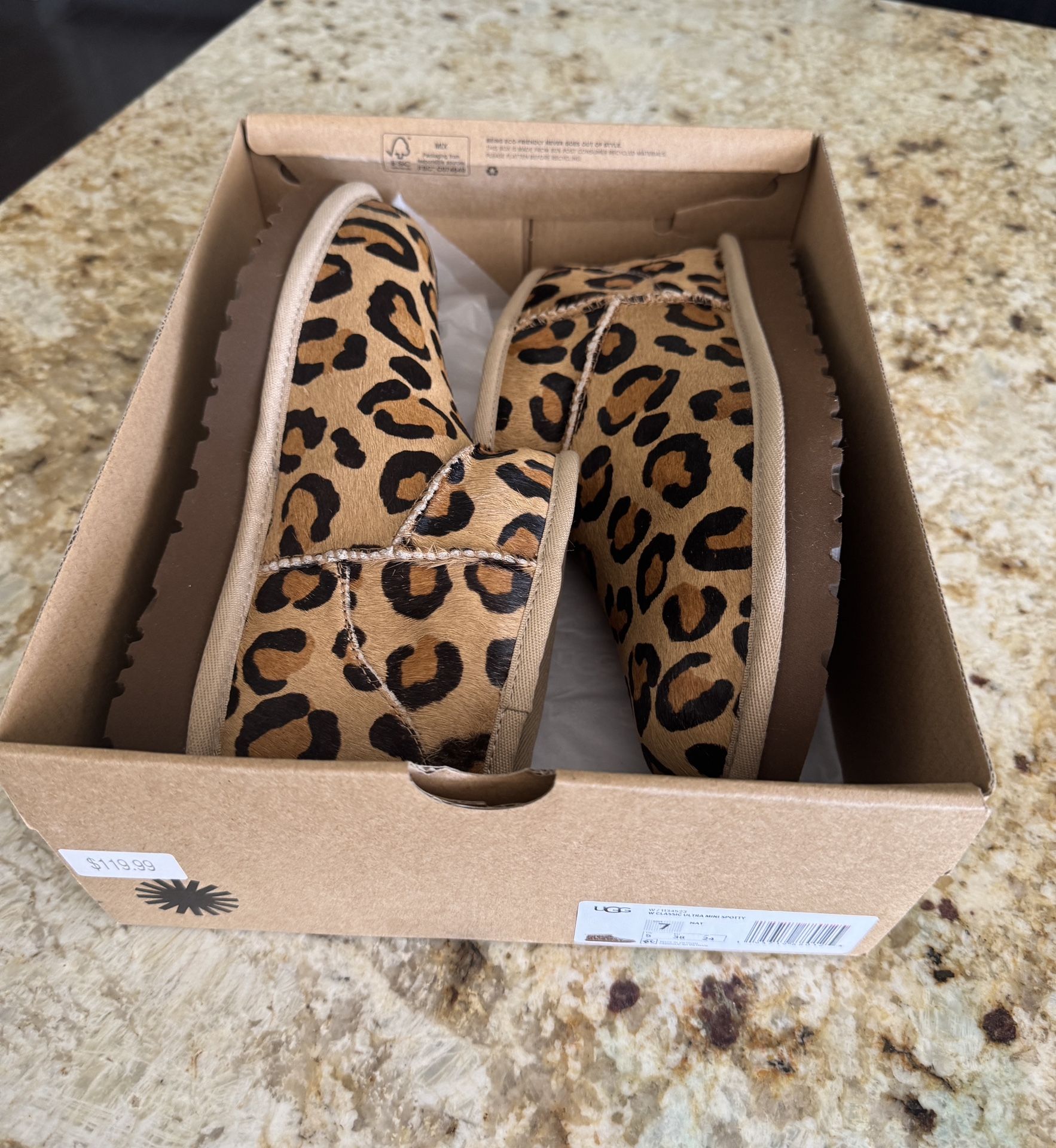 UGG Classic Ultra Mini Spotty $60