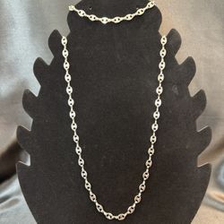 Stainless Steel Bean Link Set