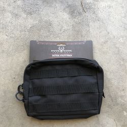 Airsoft Tactical Utility Pouch Brand New Black 2 Piece