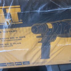 DEWALT 20-Volt MAX Cordless Brushless 1 in. SDS Plus D-Handle Concrete & Masonry Rotary Hammer (Tool-Only) Solo herramienta