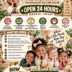 Childcare Spot Open All Ages 