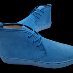 True Gold/Fuego Leather (001) Blue/Blue Bootie Women’s Size 8. M Usa 
