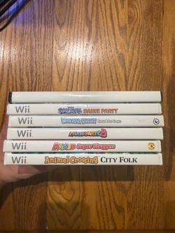 6 Wii games