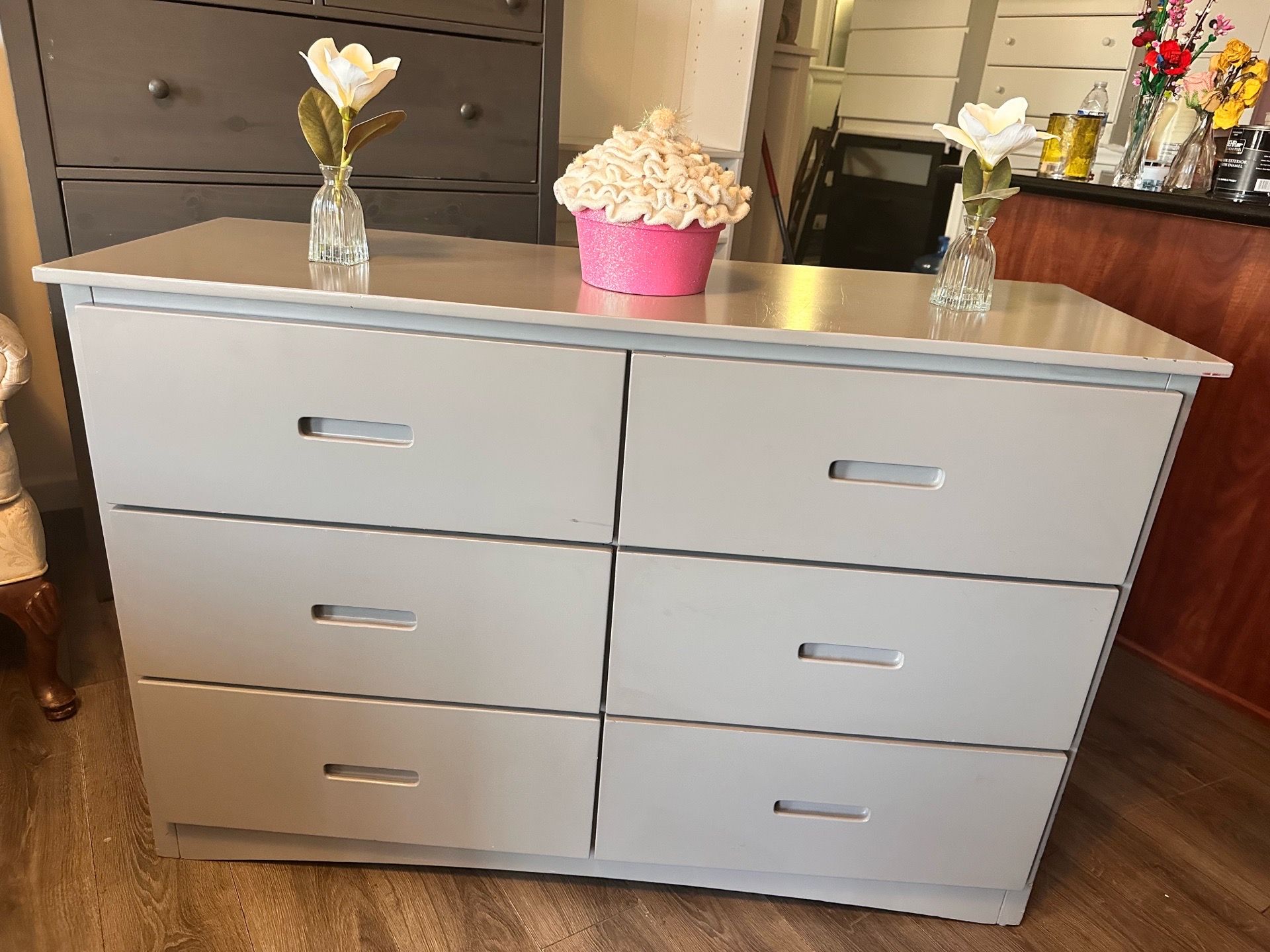 Gray Dresser Good Condition