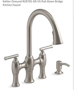 Kohler bridge kitchen faucet