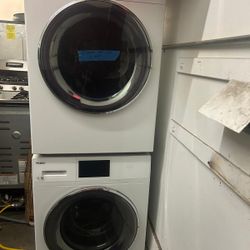 Haier And Electric Dryer  (W 24 ) 💦
