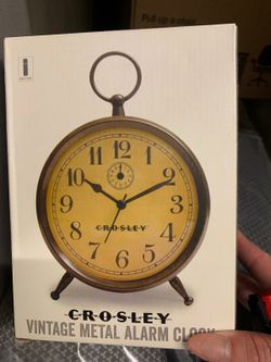 Retro old timey rustic clock