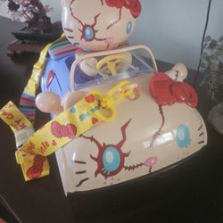 Hello Kitty Universal Studios Popcorn Bucket New
